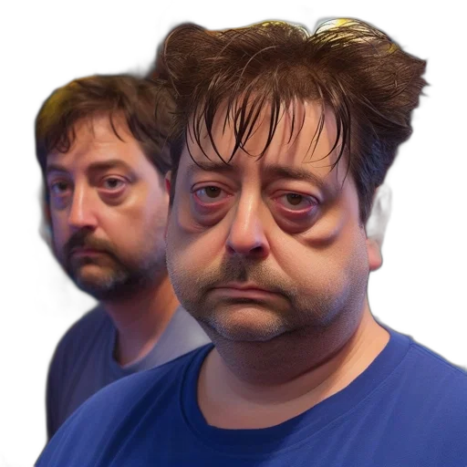 face, mask, hair, creature transparent PNG cut-out