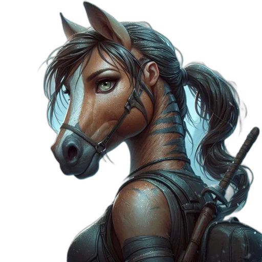 animal, mask, fantasy art, concept art transparent PNG cut-out