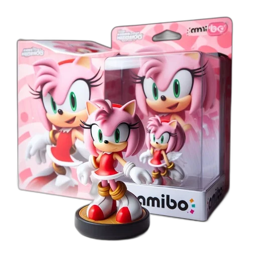 3d render, concept art, amiibo, figurine transparent PNG cut-out