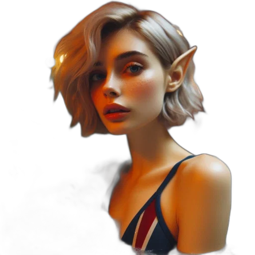 face, mask, creature, hair transparent PNG cut-out