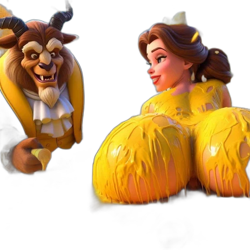 crown, creature, concept art, 3d render transparent PNG cut-out