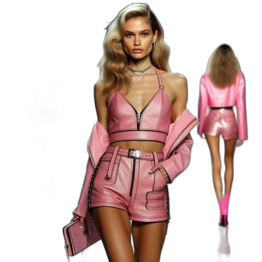 jacket, concept art, cyberpunk, 3d render transparent PNG cut-out