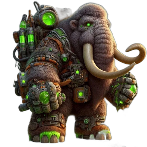 animal, staff, creature, weapon transparent PNG cut-out