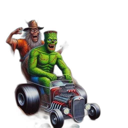 car, robot, concept art, comic book art transparent PNG cut-out