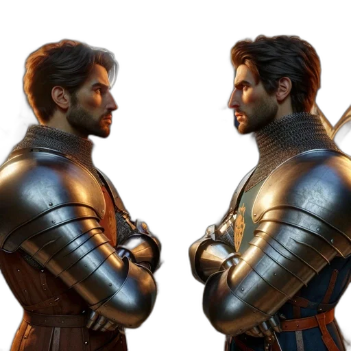 sword, crown, jacket, concept art transparent PNG cut-out