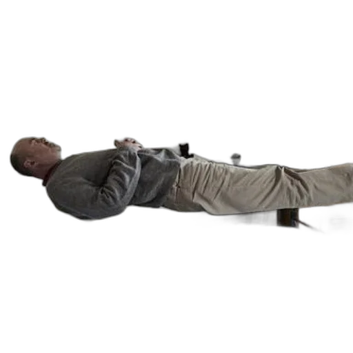 staff, furniture, man, grey transparent PNG cut-out