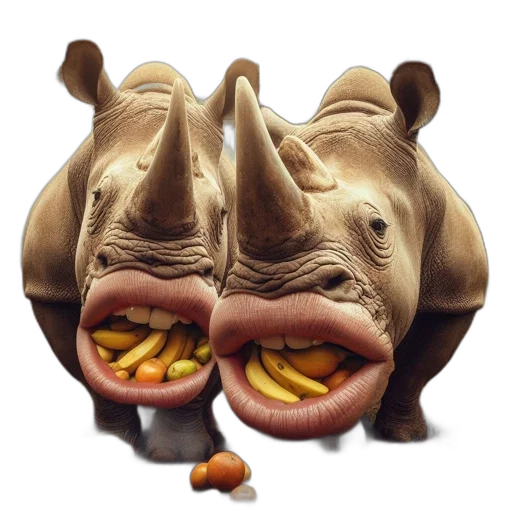 food, animal, mask, creature transparent PNG cut-out