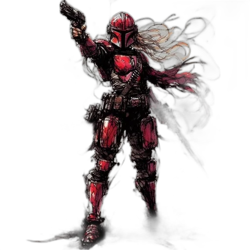 weapon, robot, concept art, comic book art transparent PNG cut-out