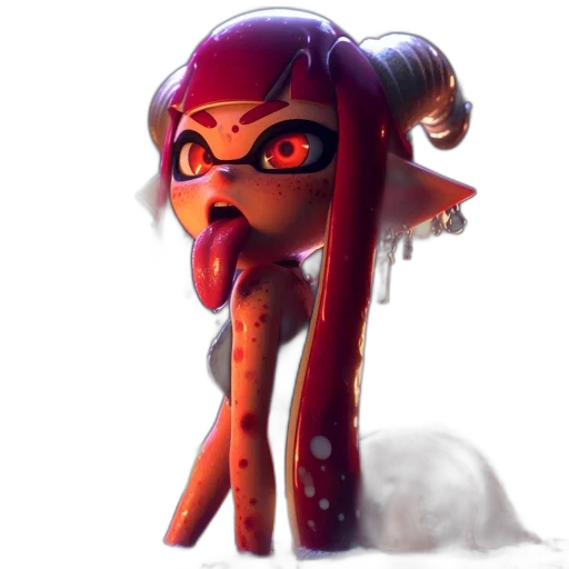 mask, creature, weapon, staff transparent PNG cut-out