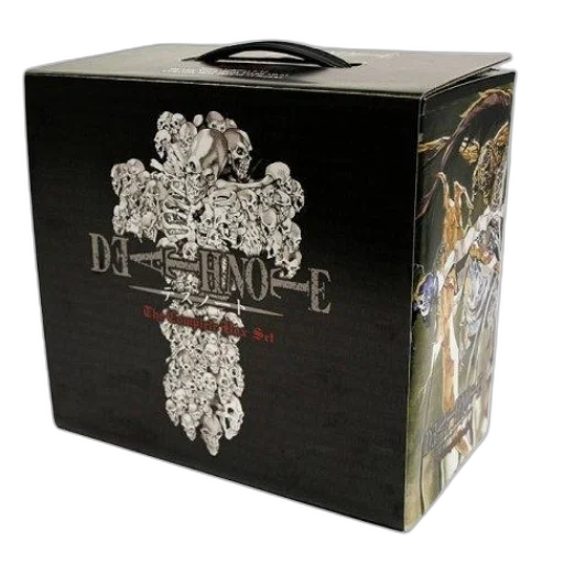 black, box, white, skull transparent PNG cut-out