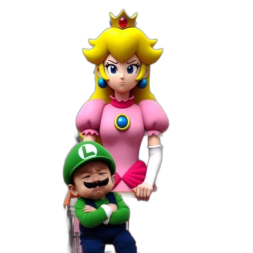 crown, dress, weapon, staff transparent PNG cut-out