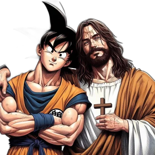 comic book art, concept art, cartoon, anime transparent PNG cut-out