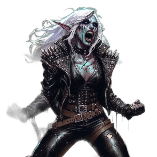 jacket, comic book art, concept art, cyberpunk transparent PNG cut-out
