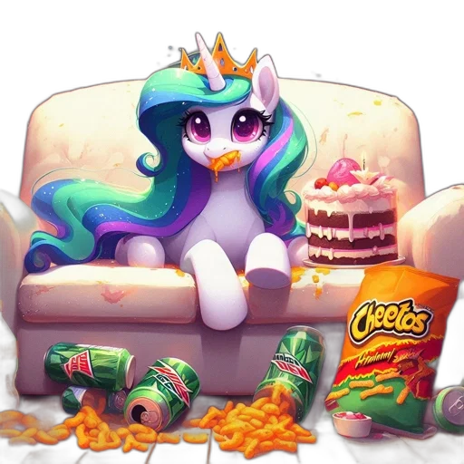 food, crown, concept art, pixel art transparent PNG cut-out