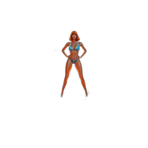 creature, robot, pixel art, 3d render transparent PNG cut-out
