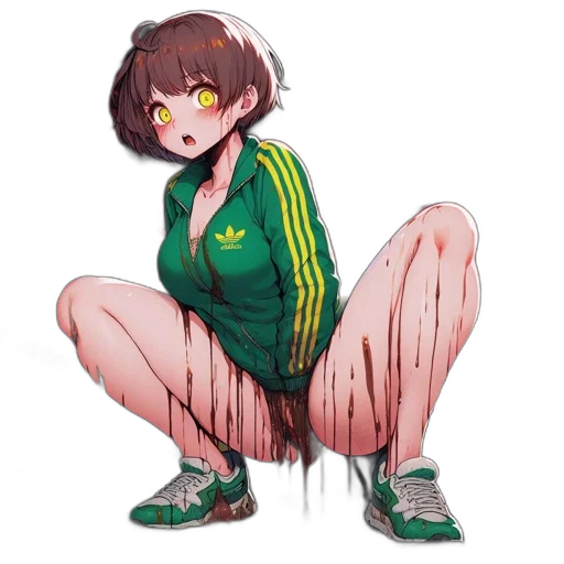 jacket, creature, shoes, weapon transparent PNG cut-out