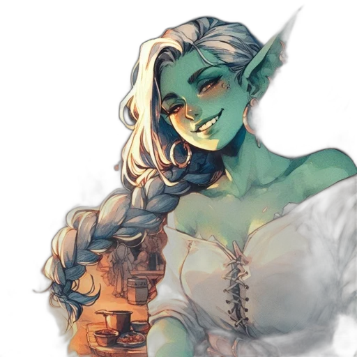 staff, fantasy art, concept art, watercolor transparent PNG cut-out