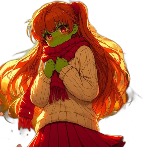 jacket, staff, dress, weapon transparent PNG cut-out