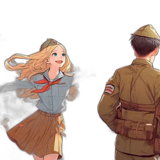 dress, jacket, concept art, watercolor transparent PNG cut-out