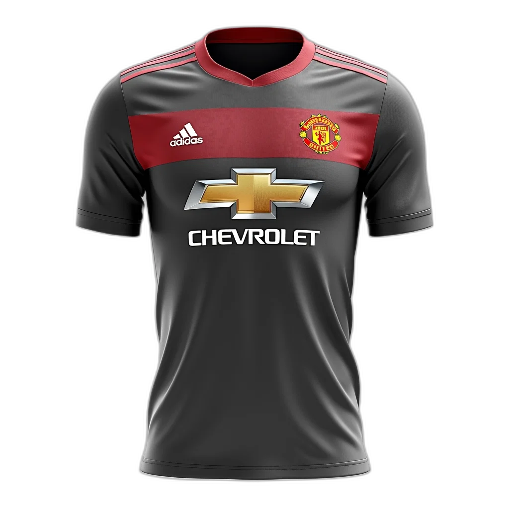 3d render, grey, red, manchester transparent PNG cut-out