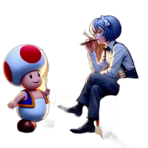 hat, staff, concept art, pixel art transparent PNG cut-out