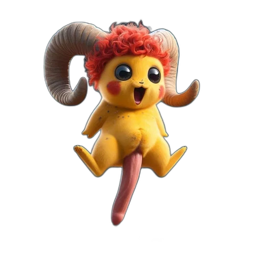 creature, staff, animal, weapon transparent PNG cut-out