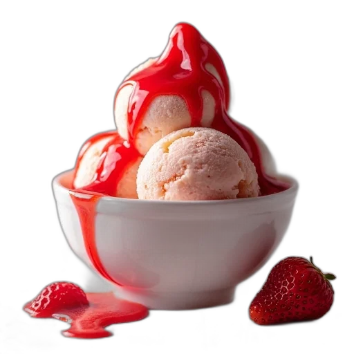 food, photorealistic, 3d render, red transparent PNG cut-out
