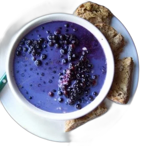 food, blue, bowl, blueberry transparent PNG cut-out