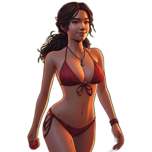 concept art, fantasy art, comic book art, 3d render transparent PNG cut-out