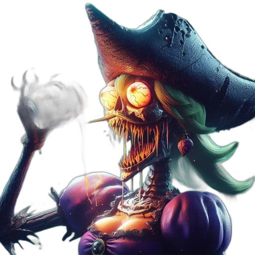 hat, mask, staff, concept art transparent PNG cut-out