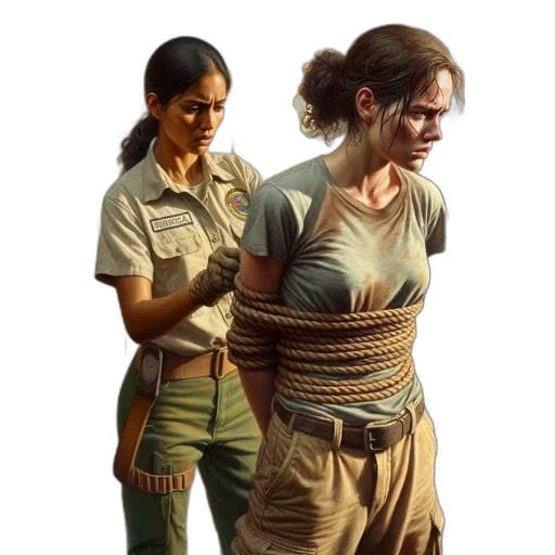 staff, dress, concept art, photorealistic transparent PNG cut-out