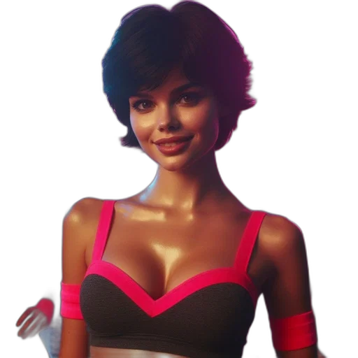 concept art, comic book art, photorealistic, 3d render transparent PNG cut-out