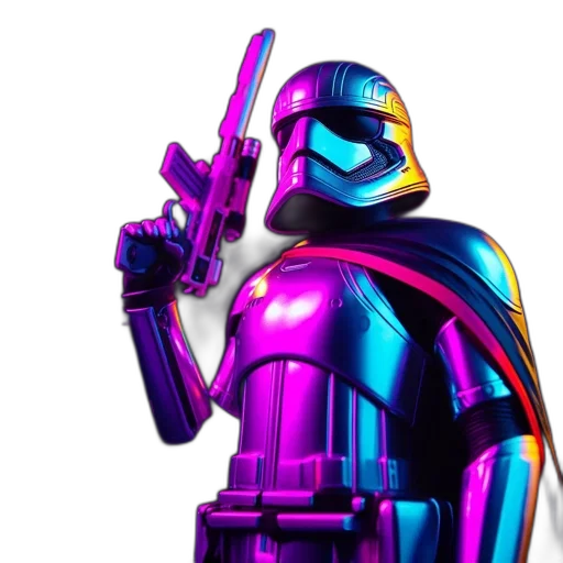 weapon, robot, sword, concept art transparent PNG cut-out