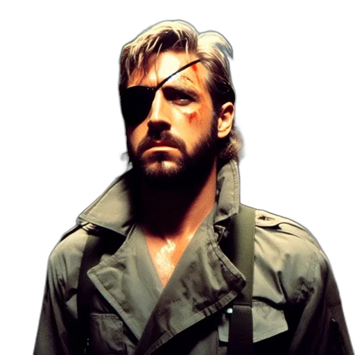 jacket, face, hair, cyberpunk transparent PNG cut-out