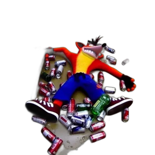 robot, bottle, weapon, staff transparent PNG cut-out