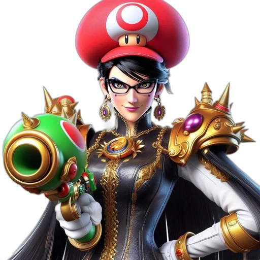 weapon, staff, crown, face transparent PNG cut-out