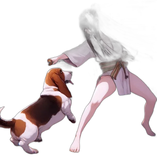 creature, animal, weapon, staff transparent PNG cut-out