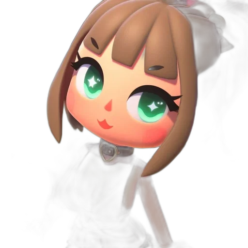 dress, staff, robot, creature transparent PNG cut-out