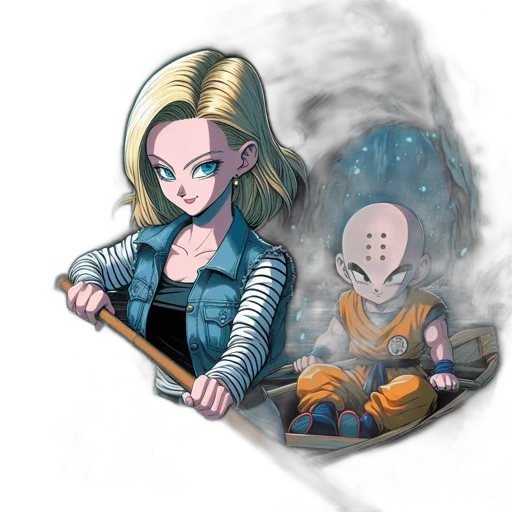 concept art, comic book art, fantasy art, cartoon transparent PNG cut-out