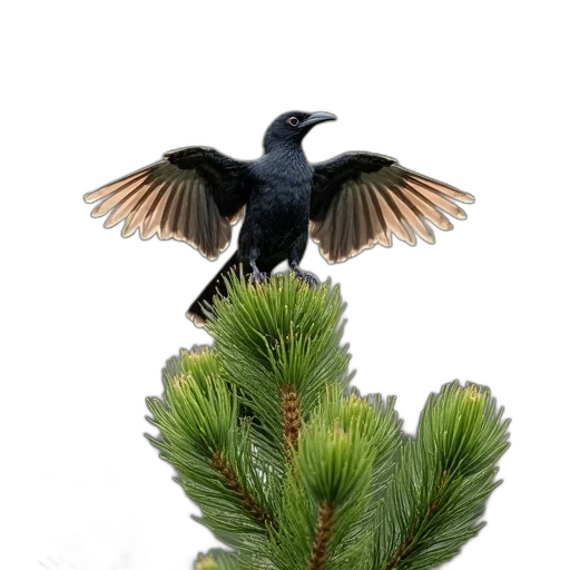 animal, tree, staff, creature transparent PNG cut-out