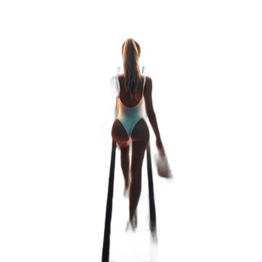staff, robot, dress, creature transparent PNG cut-out