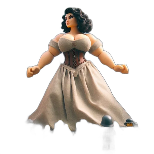 dress, 3d render, concept art, fantasy art transparent PNG cut-out