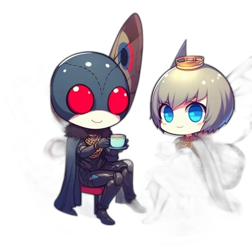 staff, mask, weapon, robot transparent PNG cut-out