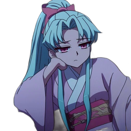 vaporwave, anime, cyberpunk, pixel art transparent PNG cut-out