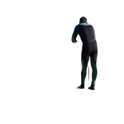 jacket, creature, mask, staff transparent PNG cut-out