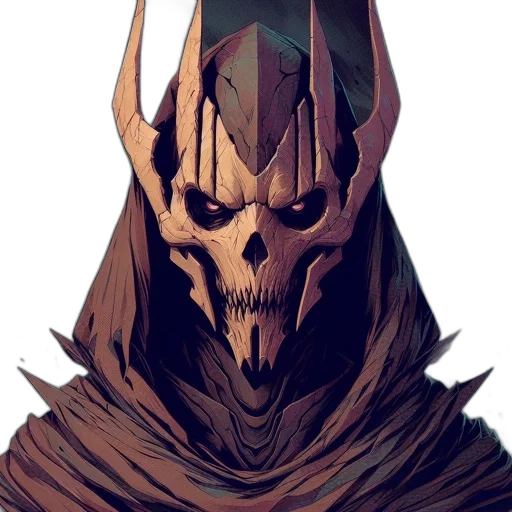 mask, face, crown, creature transparent PNG cut-out