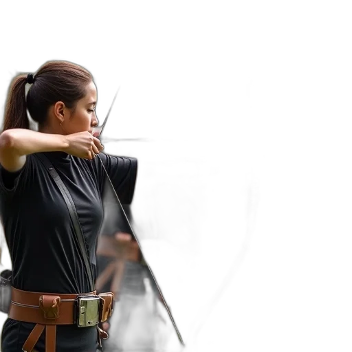 staff, weapon, archers, training transparent PNG cut-out