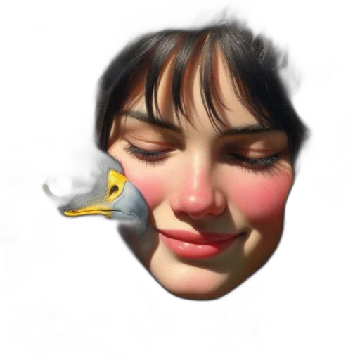 face, mask, hat, creature transparent PNG cut-out