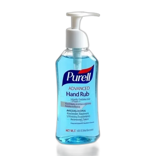 bottle, hair, purell, advanced transparent PNG cut-out