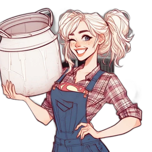 cartoon, concept art, watercolor, anime transparent PNG cut-out